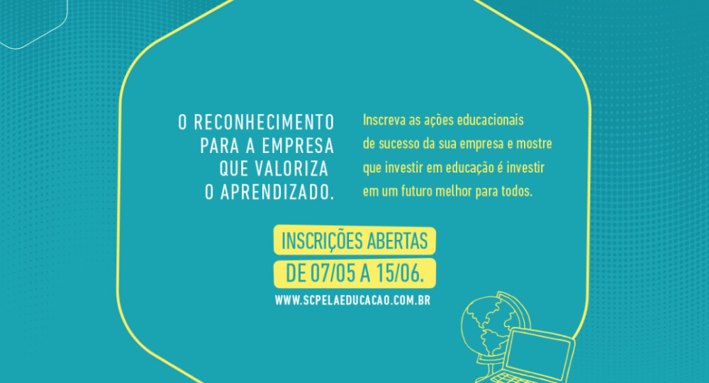 Prêmio SC pela Educação reconhece empresas que valorizam o aprendizado premio - Prêmio SC pela Educação reconhece empresas que valorizam o aprendizado