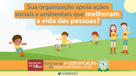 Jaraguá do Sul, Florianópolis e Chapecó recebem workshop sobre Certificação de Responsabilidade Social CAMPANHA HORIZONTAL ORGANIZAÇÃO - Jaraguá do Sul, Florianópolis e Chapecó recebem workshop sobre Certificação de Responsabilidade Social