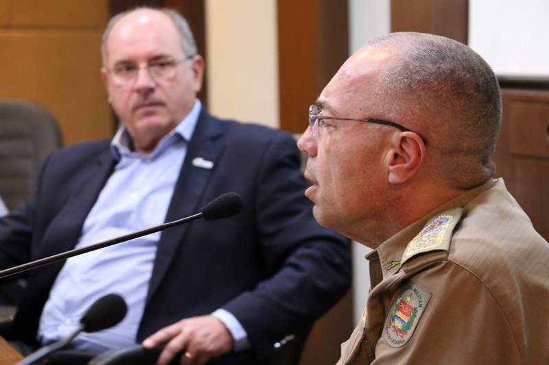 Fecomércio SC recebe secretário de segurança pública, que preside Colegiado em SC fecomercio site 3 - Fecomércio SC recebe secretário de segurança pública, que preside Colegiado em SC