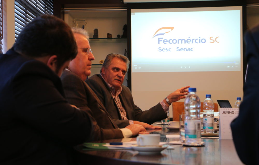 IMG 6000 1000x640 - Diretoria do Sistema Fecom&eacute;rcio SC Sesc|Senac recepciona embaixador de Israel