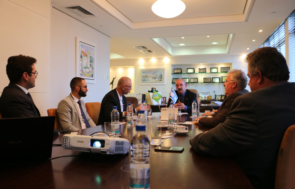 IMG 6032 1000x640 - Diretoria do Sistema Fecom&eacute;rcio SC Sesc|Senac recepciona embaixador de Israel