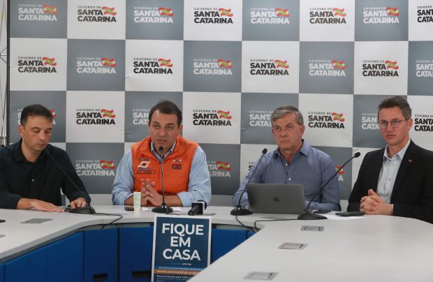 Governo anuncia plano de recuperação econômica de Santa Catarina coletiva - Governo anuncia plano de recuperação econômica de Santa Catarina