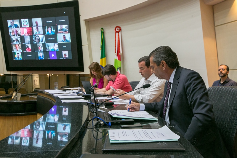 fotonoticia 310320 Sessao Extraordimaria Virtual RZE14 - Governador sinaliza veto ao PL que prorroga prazo do ICMS em SC