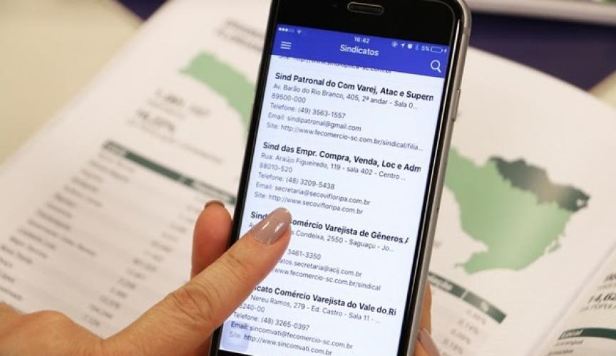 app - App da Fecom&eacute;rcio SC permite acompanhamento de projetos de lei na Alesc