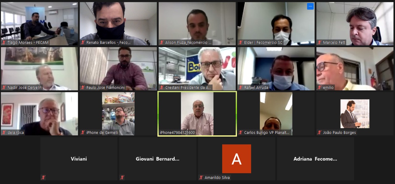 WhatsApp Image 2021 04 06 at 13.11.36 1 - Avan&ccedil;am tratativas de agenda econ&ocirc;mica unificada da Fecom&eacute;rcio SC e Fecam