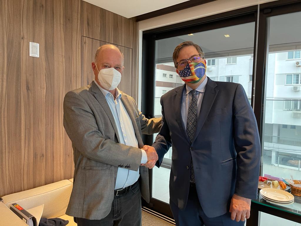 WhatsApp Image 2021 06 28 at 14.23.30 1 - Setor produtivo recebe embaixador dos Estados Unidos no Brasil
