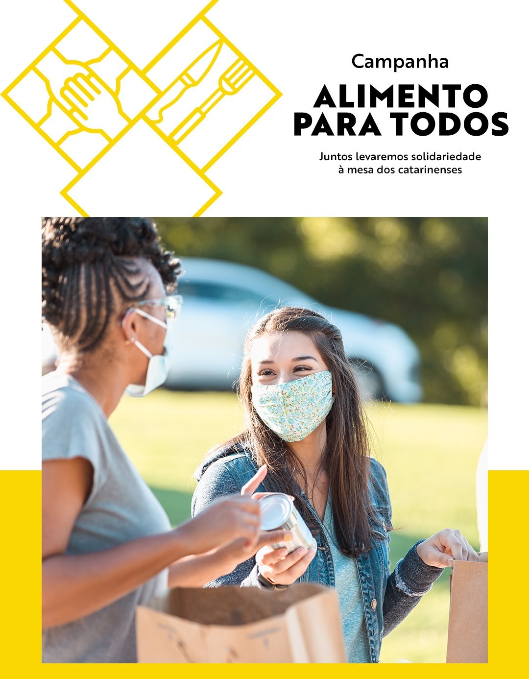 Campanha de doação de alimentos é prorrogada até 20 de agosto foto materia campanha - Campanha de doação de alimentos é prorrogada até 20 de agosto