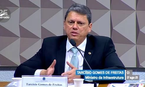 Ministro confirma destinação do aporte estadual nos lotes 1 e 2 da BR-470 senado3 - Ministro confirma destinação do aporte estadual nos lotes 1 e 2 da BR-470