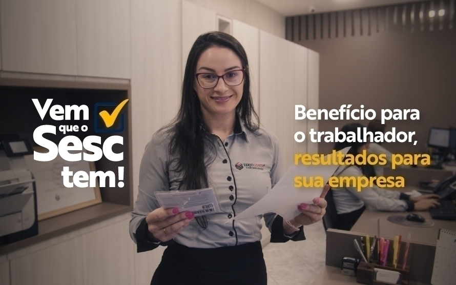 institucional imagem pq Institucional id 11633 - Empresa de Chapec&oacute; v&ecirc; no Sesc oportunidade de oferecer benef&iacute;cios e proporcionar momentos de lazer aos funcion&aacute;rios