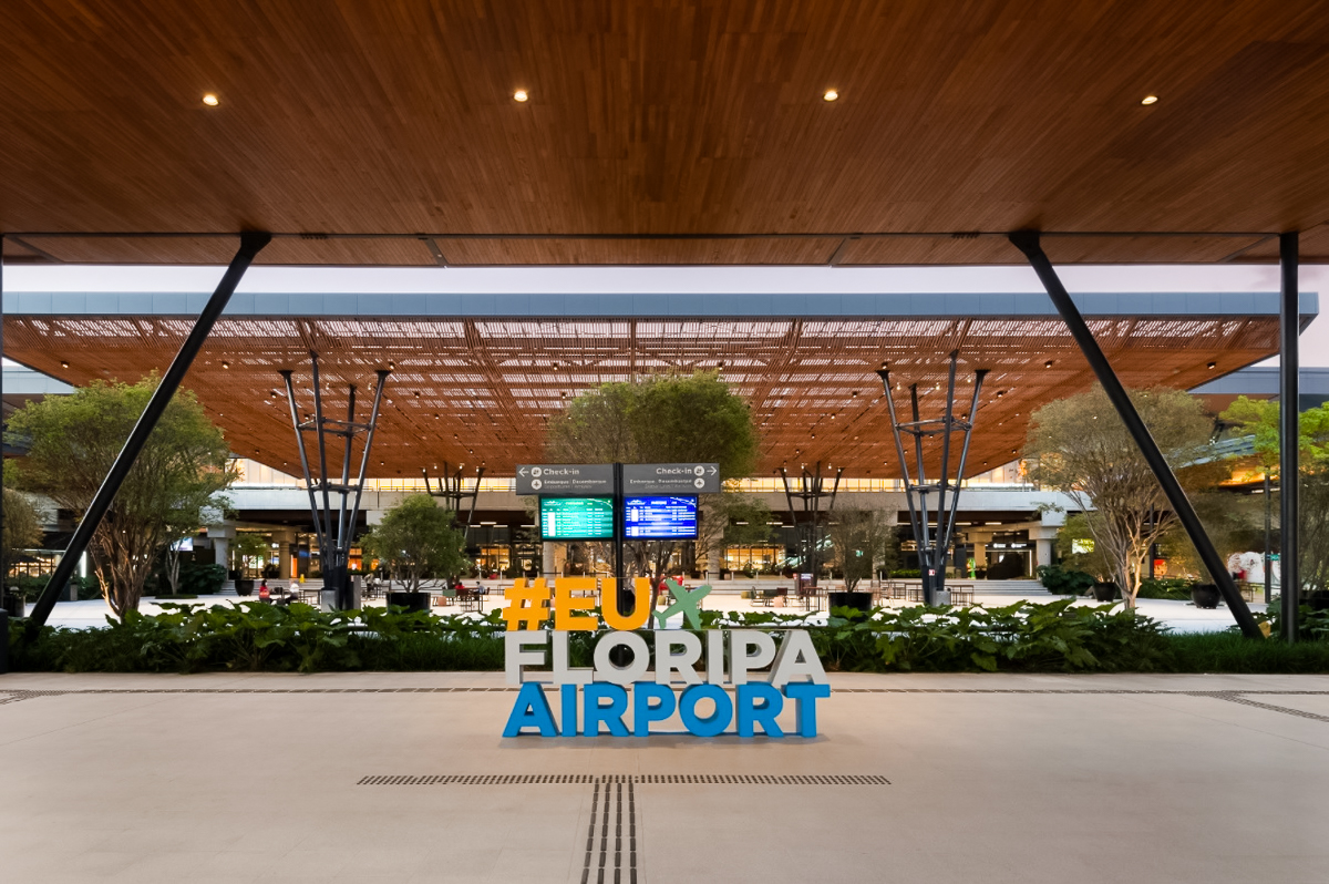 Aeroporto Florianopolis Floripa Airport 22061001 - Fecom&eacute;rcio SC comemora vinda de voos internacionais acess&iacute;veis para Florian&oacute;polis