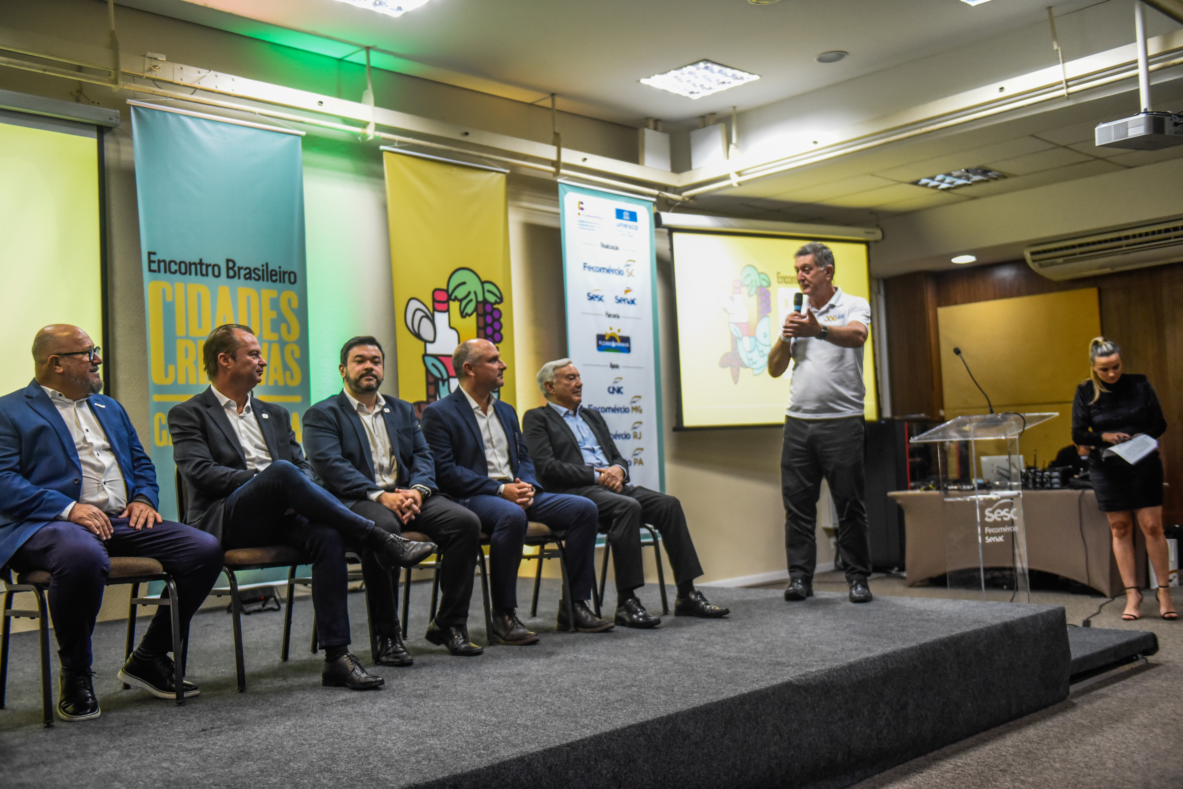 Em noite prestigiada, Fecomércio abre oficialmente o Encontro Brasileiro das Cidades Criativas Unesco da Gastronomia Cidades Criativas Fecomercio 2509 - Em noite prestigiada, Fecomércio abre oficialmente o Encontro Brasileiro das Cidades Criativas Unesco da Gastronomia