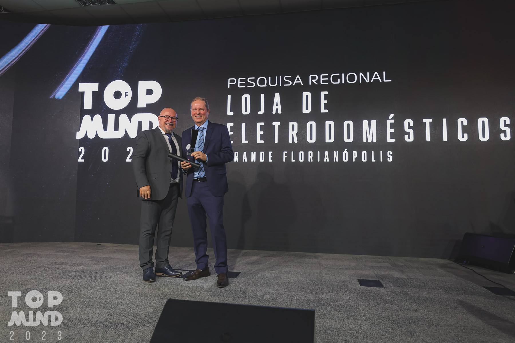 JSOMENSI 469 - Fecom&eacute;rcio participa do Top of Mind 2023 e reconhece as melhores marcas de SC