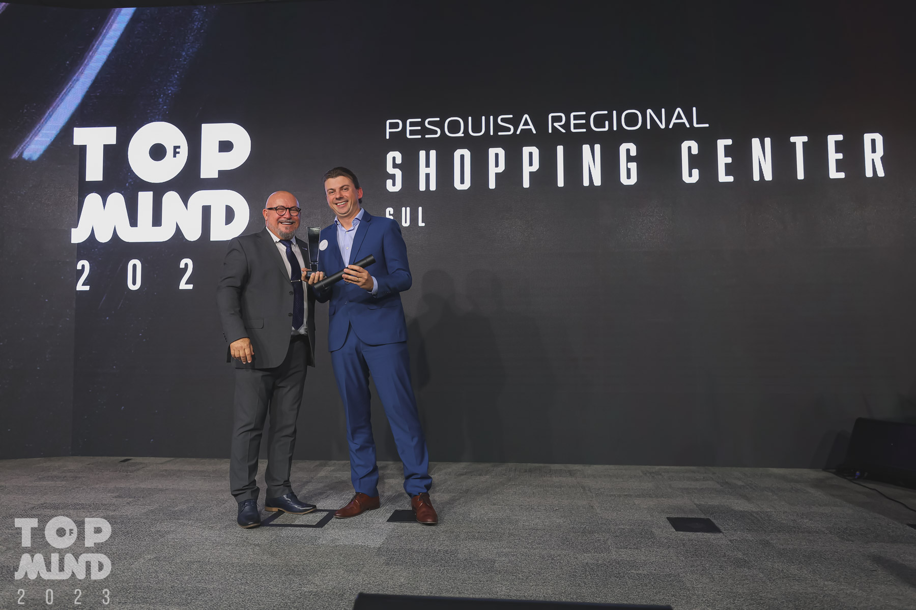 JSOMENSI 510 - Fecom&eacute;rcio participa do Top of Mind 2023 e reconhece as melhores marcas de SC