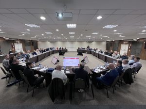 Comando do CBMSC apresenta programa Descomplica em reunião de Conselho da Fecomércio IMG 2473 300x225 - Comando do CBMSC apresenta programa Descomplica em reunião de Conselho da Fecomércio