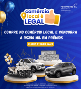 comercio legal 280x310px 271x300 - Fecom&eacute;rcio lan&ccedil;a sorteio de pr&ecirc;mios para movimentar R$2 bilh&otilde;es na economia de SC